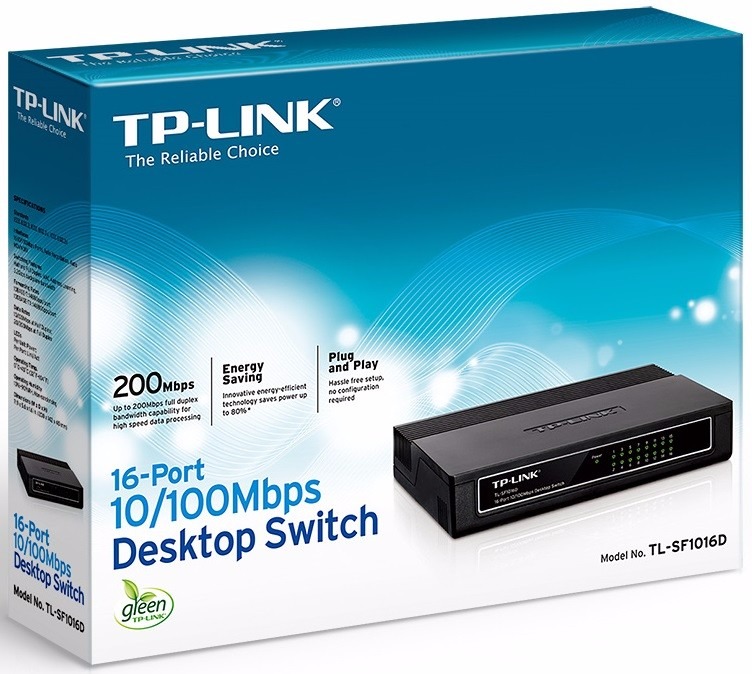 SWITCH TP LINK 16 PUERTOS