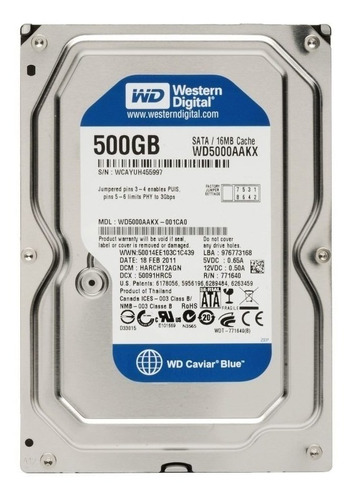 DISCO DURO 2.5 500 GB