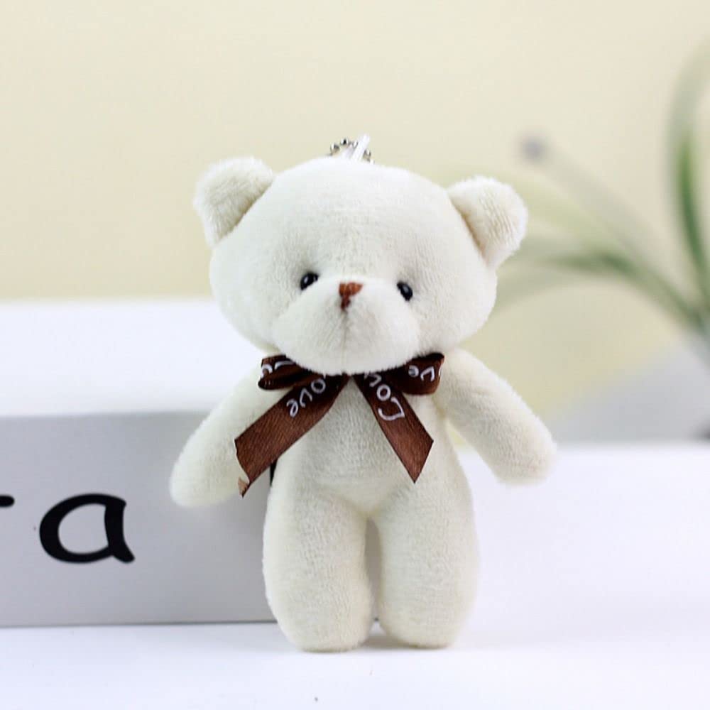 LLAVERO OSITO PELUCHE CORBATA MOÑO