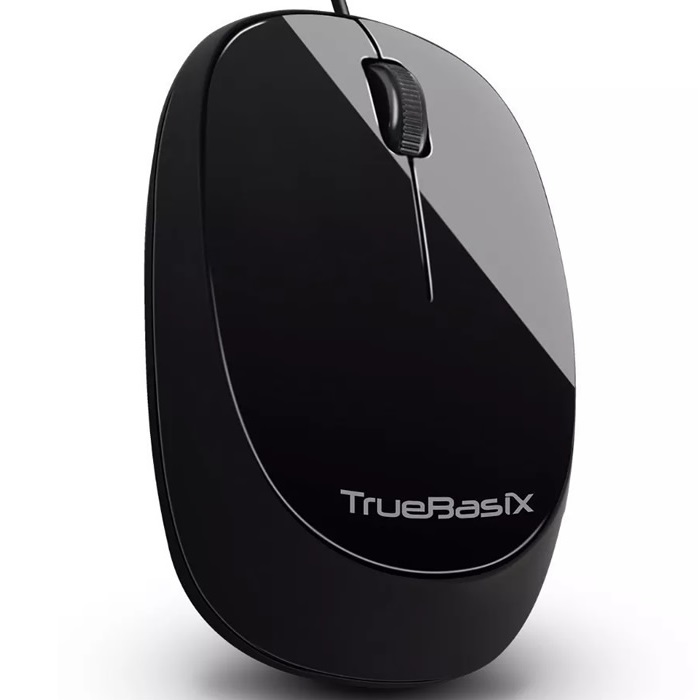 MOUSE ALAMBRICO TRUE BASIX